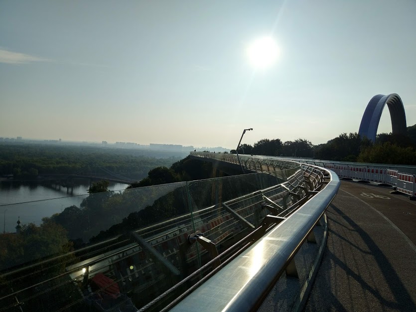 киев стеклянный мост фото