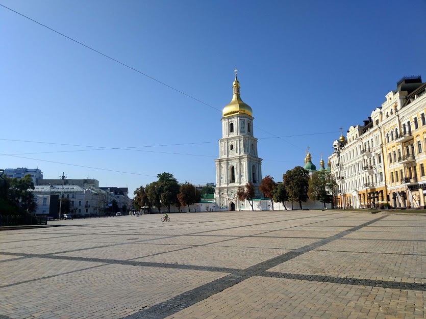 Киев софиевская площадь
