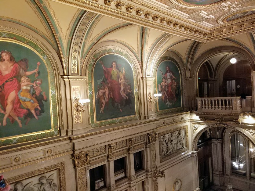 Венская опера внутри