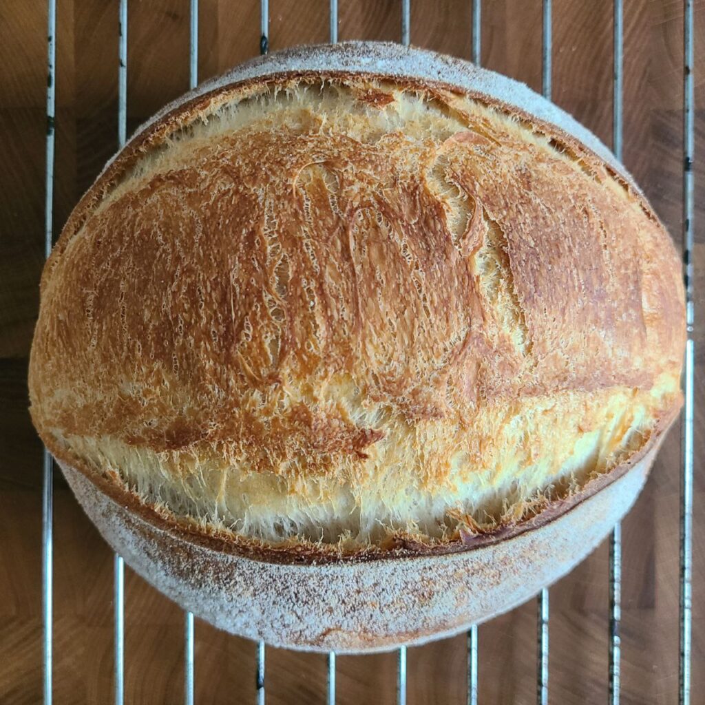 білий хліб на заквасці рецепт